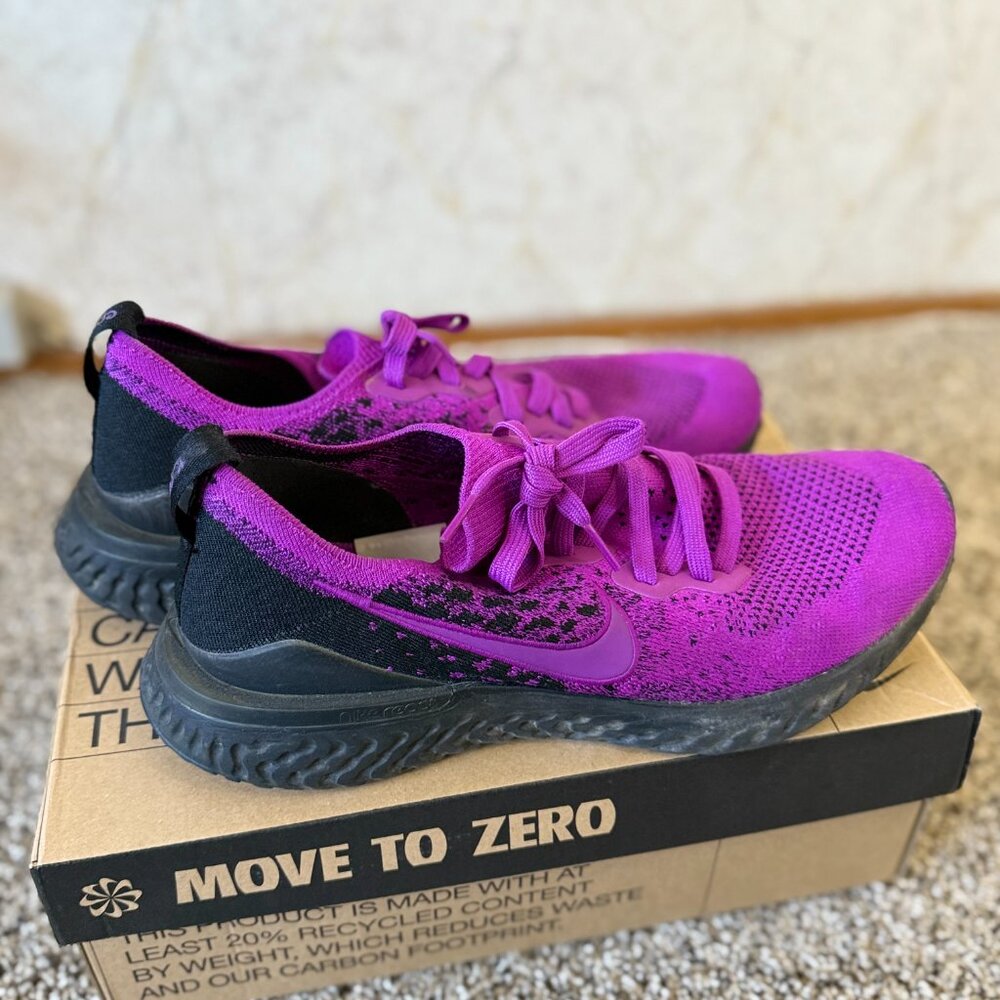 Nike Epic React Flyknit 2 'Vivid Purple'.